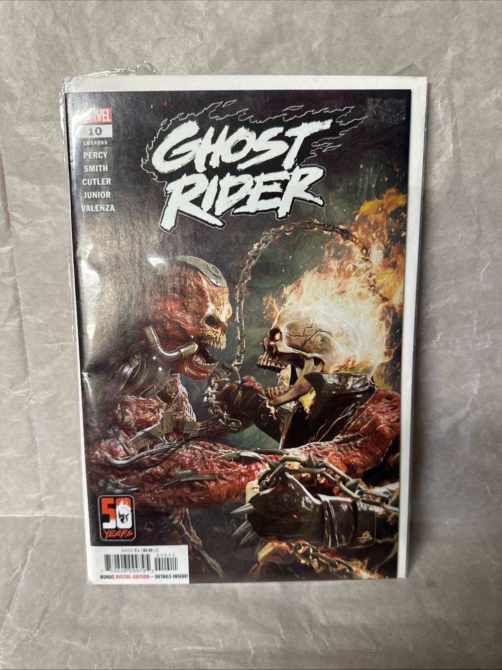 Marvel Ghost Rider Comic #10 Single Issue Comic Book with Bonus Digital Edition